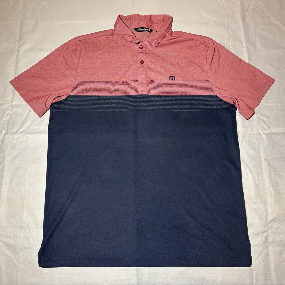 Travis Mathew Lake Life Polo Shirt Men’s Size,Short Sleeve, Men’s Size XL